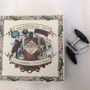 Hendrick's Cucumber Cuff Links - NEW